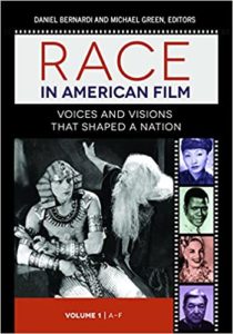 Cover of the book Race in American Film, edited by Daniel Bernardi and Michael Green 
