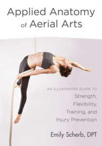 Cover of the book Applied Anatomy of Aerial Arts, by Emily Scherb